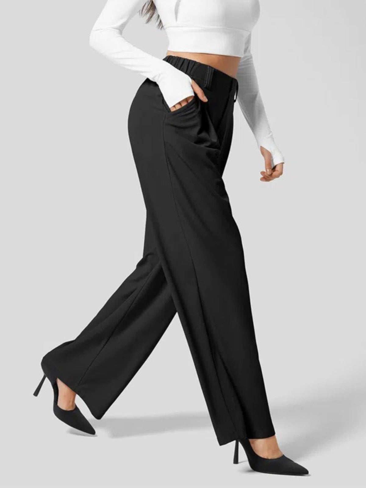 Luna Wide-Leg Palaz Pants