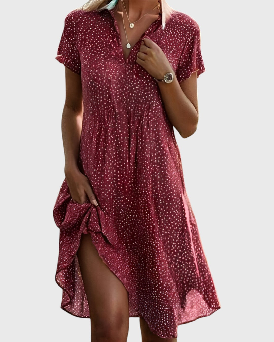 Aurora | Refined & Airy Midi Dress